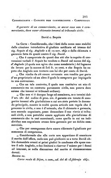 Giornale del Foro in cui si raccolgono le più importanti regiudicate dei supremi tribunali di Roma e dello Stato pontificio in materia civile