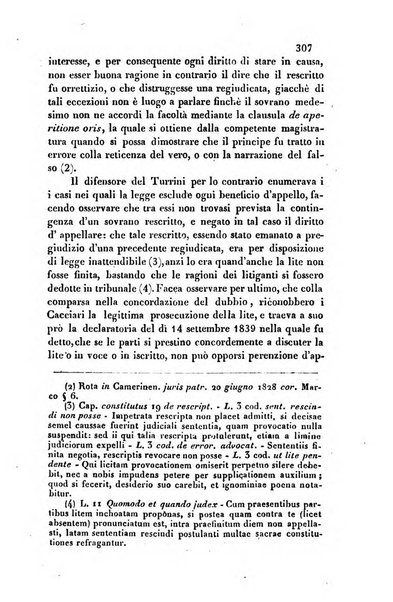 Giornale del Foro in cui si raccolgono le più importanti regiudicate dei supremi tribunali di Roma e dello Stato pontificio in materia civile