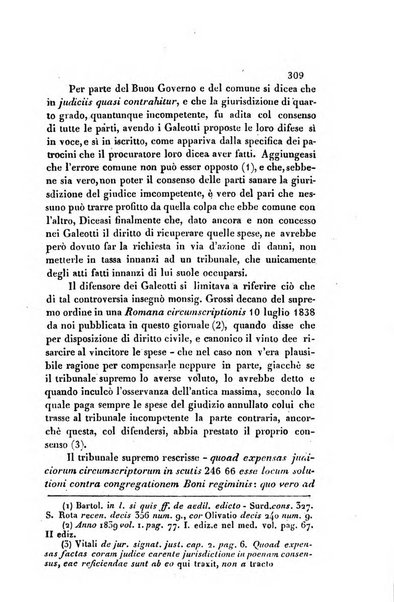 Giornale del Foro in cui si raccolgono le più importanti regiudicate dei supremi tribunali di Roma e dello Stato pontificio in materia civile