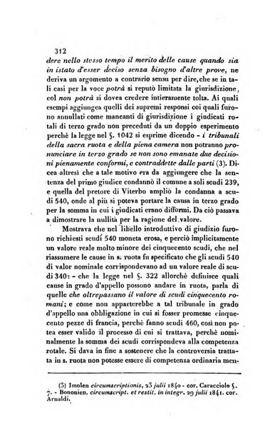 Giornale del Foro in cui si raccolgono le più importanti regiudicate dei supremi tribunali di Roma e dello Stato pontificio in materia civile