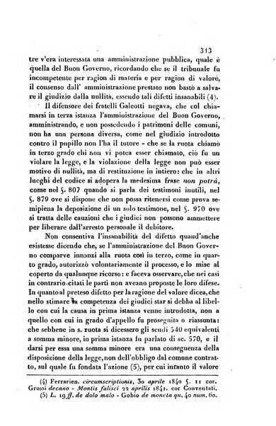 Giornale del Foro in cui si raccolgono le più importanti regiudicate dei supremi tribunali di Roma e dello Stato pontificio in materia civile