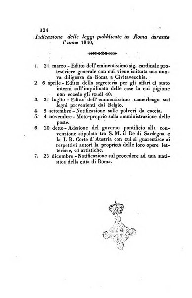 Giornale del Foro in cui si raccolgono le più importanti regiudicate dei supremi tribunali di Roma e dello Stato pontificio in materia civile