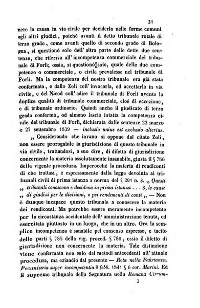 Giornale del Foro in cui si raccolgono le più importanti regiudicate dei supremi tribunali di Roma e dello Stato pontificio in materia civile