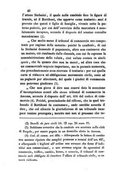 Giornale del Foro in cui si raccolgono le più importanti regiudicate dei supremi tribunali di Roma e dello Stato pontificio in materia civile