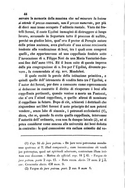 Giornale del Foro in cui si raccolgono le più importanti regiudicate dei supremi tribunali di Roma e dello Stato pontificio in materia civile