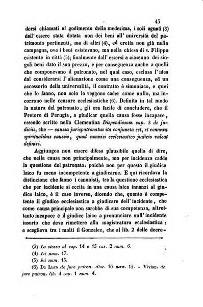 Giornale del Foro in cui si raccolgono le più importanti regiudicate dei supremi tribunali di Roma e dello Stato pontificio in materia civile