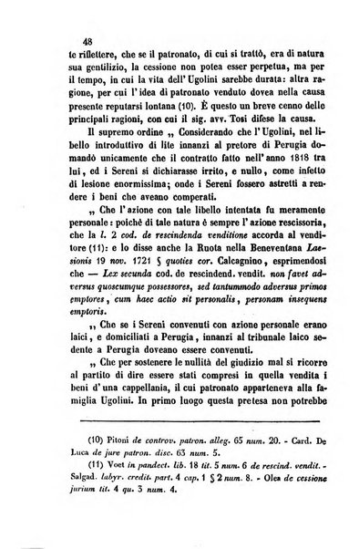 Giornale del Foro in cui si raccolgono le più importanti regiudicate dei supremi tribunali di Roma e dello Stato pontificio in materia civile