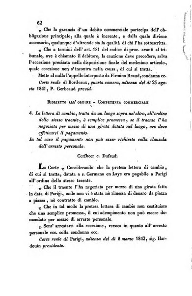 Giornale del Foro in cui si raccolgono le più importanti regiudicate dei supremi tribunali di Roma e dello Stato pontificio in materia civile