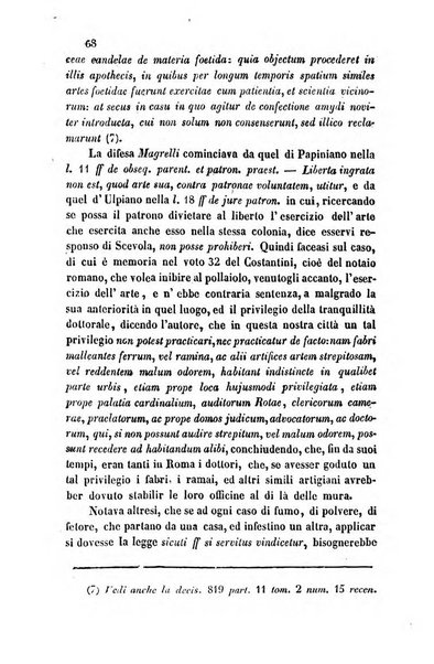 Giornale del Foro in cui si raccolgono le più importanti regiudicate dei supremi tribunali di Roma e dello Stato pontificio in materia civile