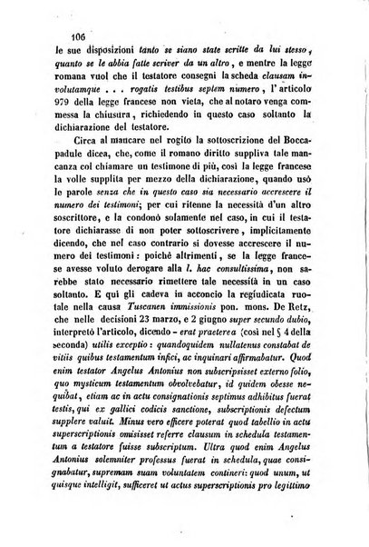 Giornale del Foro in cui si raccolgono le più importanti regiudicate dei supremi tribunali di Roma e dello Stato pontificio in materia civile