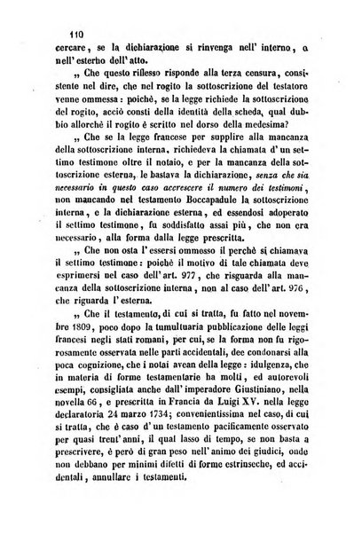 Giornale del Foro in cui si raccolgono le più importanti regiudicate dei supremi tribunali di Roma e dello Stato pontificio in materia civile