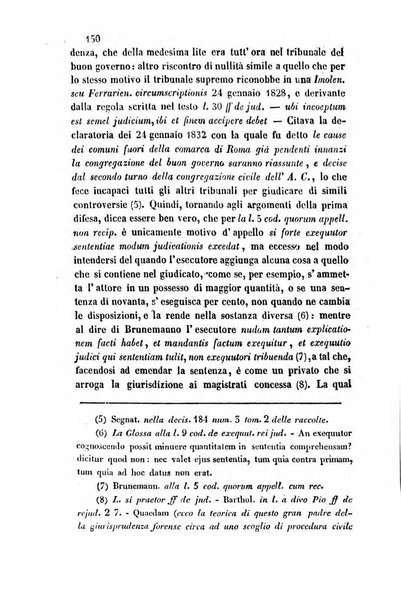 Giornale del Foro in cui si raccolgono le più importanti regiudicate dei supremi tribunali di Roma e dello Stato pontificio in materia civile