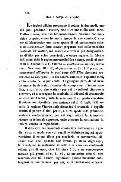 Giornale del Foro in cui si raccolgono le più importanti regiudicate dei supremi tribunali di Roma e dello Stato pontificio in materia civile