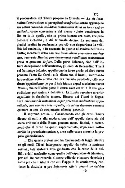 Giornale del Foro in cui si raccolgono le più importanti regiudicate dei supremi tribunali di Roma e dello Stato pontificio in materia civile