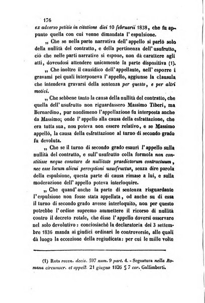 Giornale del Foro in cui si raccolgono le più importanti regiudicate dei supremi tribunali di Roma e dello Stato pontificio in materia civile