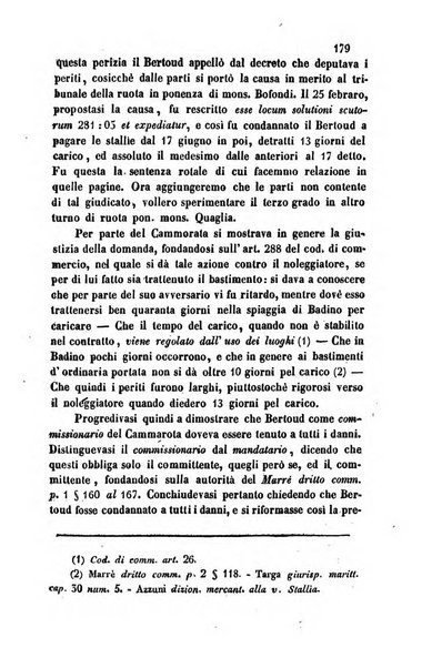 Giornale del Foro in cui si raccolgono le più importanti regiudicate dei supremi tribunali di Roma e dello Stato pontificio in materia civile