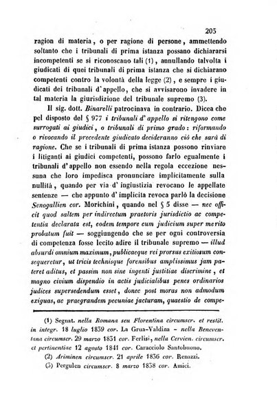 Giornale del Foro in cui si raccolgono le più importanti regiudicate dei supremi tribunali di Roma e dello Stato pontificio in materia civile