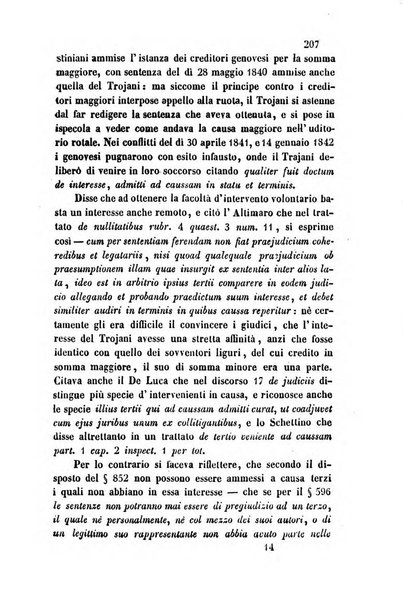 Giornale del Foro in cui si raccolgono le più importanti regiudicate dei supremi tribunali di Roma e dello Stato pontificio in materia civile