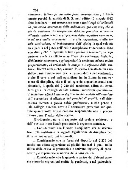 Giornale del Foro in cui si raccolgono le più importanti regiudicate dei supremi tribunali di Roma e dello Stato pontificio in materia civile