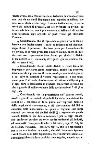 Giornale del Foro in cui si raccolgono le più importanti regiudicate dei supremi tribunali di Roma e dello Stato pontificio in materia civile