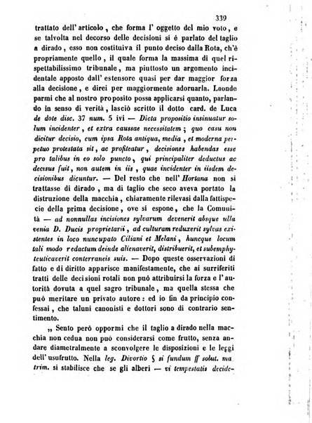 Giornale del Foro in cui si raccolgono le più importanti regiudicate dei supremi tribunali di Roma e dello Stato pontificio in materia civile