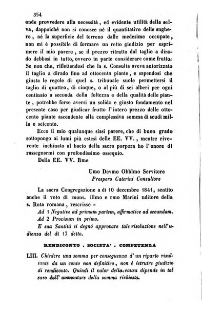 Giornale del Foro in cui si raccolgono le più importanti regiudicate dei supremi tribunali di Roma e dello Stato pontificio in materia civile