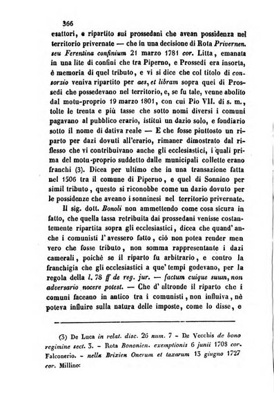 Giornale del Foro in cui si raccolgono le più importanti regiudicate dei supremi tribunali di Roma e dello Stato pontificio in materia civile