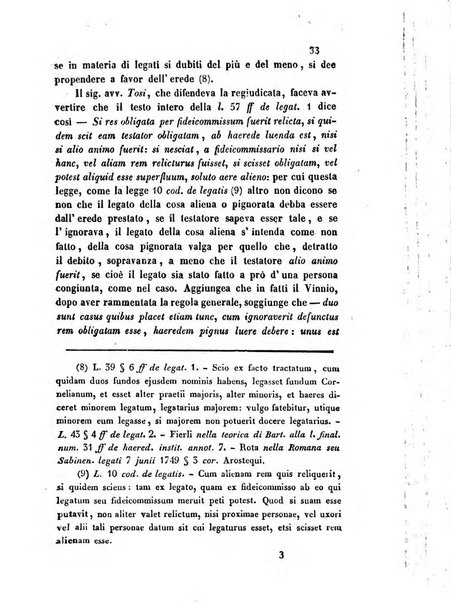 Giornale del Foro in cui si raccolgono le più importanti regiudicate dei supremi tribunali di Roma e dello Stato pontificio in materia civile