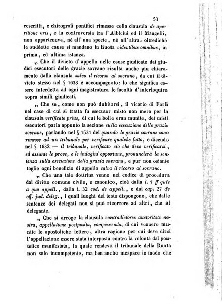 Giornale del Foro in cui si raccolgono le più importanti regiudicate dei supremi tribunali di Roma e dello Stato pontificio in materia civile