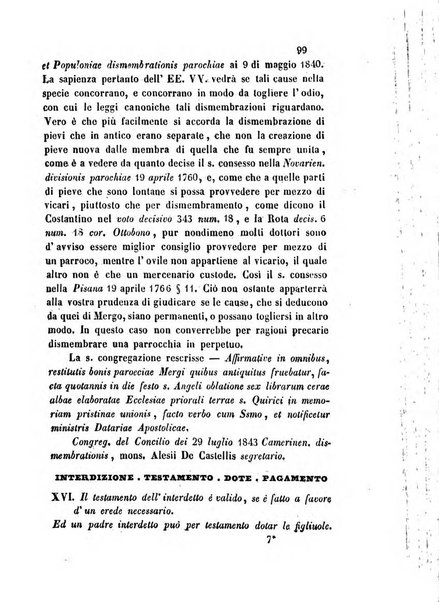 Giornale del Foro in cui si raccolgono le più importanti regiudicate dei supremi tribunali di Roma e dello Stato pontificio in materia civile