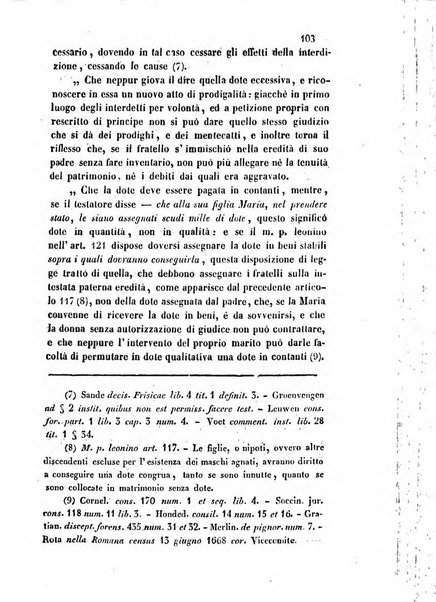 Giornale del Foro in cui si raccolgono le più importanti regiudicate dei supremi tribunali di Roma e dello Stato pontificio in materia civile