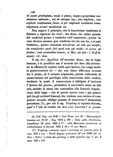 Giornale del Foro in cui si raccolgono le più importanti regiudicate dei supremi tribunali di Roma e dello Stato pontificio in materia civile