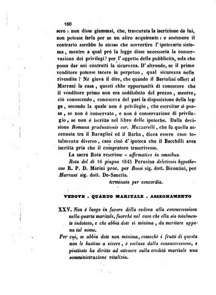 Giornale del Foro in cui si raccolgono le più importanti regiudicate dei supremi tribunali di Roma e dello Stato pontificio in materia civile