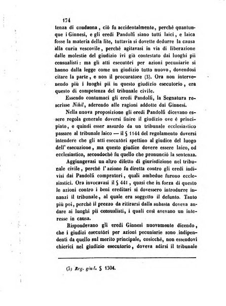 Giornale del Foro in cui si raccolgono le più importanti regiudicate dei supremi tribunali di Roma e dello Stato pontificio in materia civile