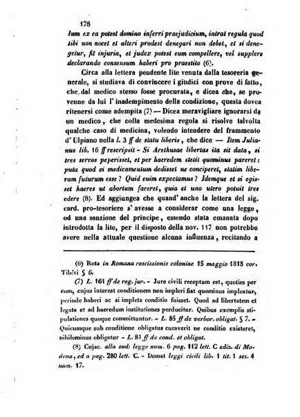 Giornale del Foro in cui si raccolgono le più importanti regiudicate dei supremi tribunali di Roma e dello Stato pontificio in materia civile