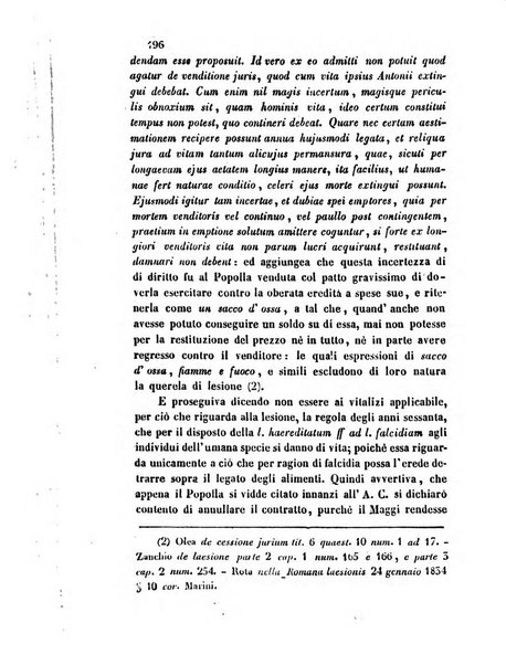 Giornale del Foro in cui si raccolgono le più importanti regiudicate dei supremi tribunali di Roma e dello Stato pontificio in materia civile