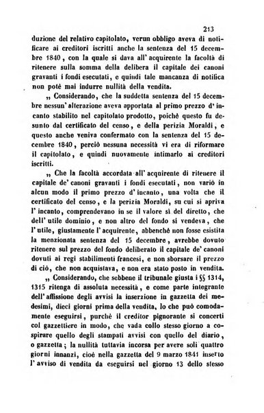 Giornale del Foro in cui si raccolgono le più importanti regiudicate dei supremi tribunali di Roma e dello Stato pontificio in materia civile