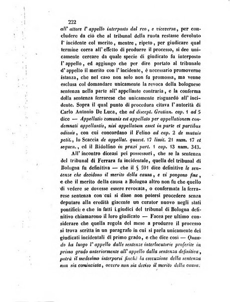 Giornale del Foro in cui si raccolgono le più importanti regiudicate dei supremi tribunali di Roma e dello Stato pontificio in materia civile