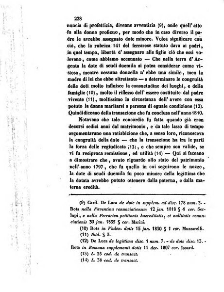 Giornale del Foro in cui si raccolgono le più importanti regiudicate dei supremi tribunali di Roma e dello Stato pontificio in materia civile