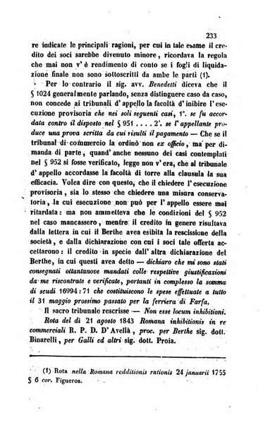 Giornale del Foro in cui si raccolgono le più importanti regiudicate dei supremi tribunali di Roma e dello Stato pontificio in materia civile