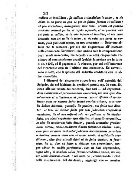 Giornale del Foro in cui si raccolgono le più importanti regiudicate dei supremi tribunali di Roma e dello Stato pontificio in materia civile