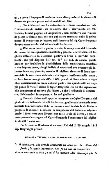 Giornale del Foro in cui si raccolgono le più importanti regiudicate dei supremi tribunali di Roma e dello Stato pontificio in materia civile