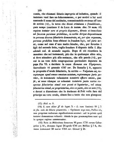 Giornale del Foro in cui si raccolgono le più importanti regiudicate dei supremi tribunali di Roma e dello Stato pontificio in materia civile