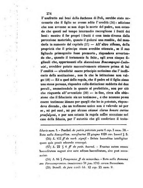 Giornale del Foro in cui si raccolgono le più importanti regiudicate dei supremi tribunali di Roma e dello Stato pontificio in materia civile