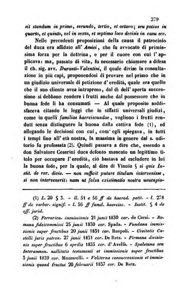 Giornale del Foro in cui si raccolgono le più importanti regiudicate dei supremi tribunali di Roma e dello Stato pontificio in materia civile