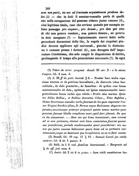 Giornale del Foro in cui si raccolgono le più importanti regiudicate dei supremi tribunali di Roma e dello Stato pontificio in materia civile