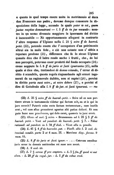 Giornale del Foro in cui si raccolgono le più importanti regiudicate dei supremi tribunali di Roma e dello Stato pontificio in materia civile