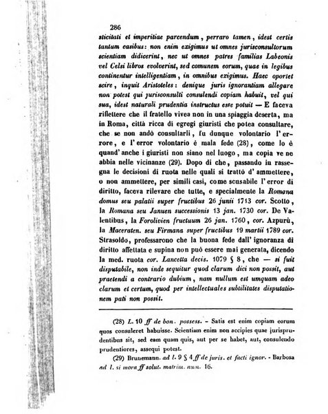 Giornale del Foro in cui si raccolgono le più importanti regiudicate dei supremi tribunali di Roma e dello Stato pontificio in materia civile