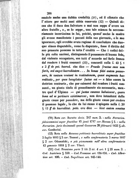 Giornale del Foro in cui si raccolgono le più importanti regiudicate dei supremi tribunali di Roma e dello Stato pontificio in materia civile