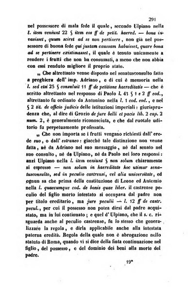 Giornale del Foro in cui si raccolgono le più importanti regiudicate dei supremi tribunali di Roma e dello Stato pontificio in materia civile